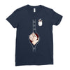 Peek a Boo with Pocket Baby Boy Ladies Fitted T-Shirt