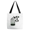 breaking through to freedom Tote Bags
