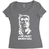 i must break you Women's Triblend Scoop T-shirt
