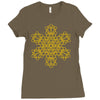 sacred geometry kabbalah tree of life Ladies Fitted T-Shirt