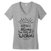 Happiness Women's V-Neck T-Shirt