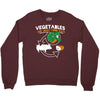 vegetables are what food eats Crewneck Sweatshirt