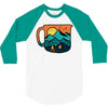 coffee and adventure 3/4 Sleeve Shirt