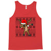 christmas reindeer dabbing Tank Top