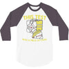 this test was a piece of cake 3/4 Sleeve Shirt