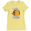 makin' bacon pancakes Ladies Fitted T-Shirt