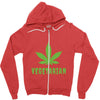Vegetarian Zipper Hoodie