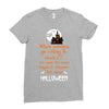 witches halloween Ladies Fitted T-Shirt