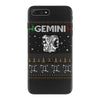 gemini christmas ugly sweater iPhone 7 Plus Case