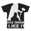 This Drink I Like It All Over Men's T-shirt