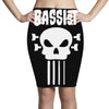 bassist skull Pencil Skirts