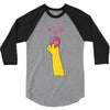 homer donuts 3/4 Sleeve Shirt