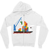 russian cargo Zipper Hoodie