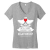I Am Actually In A Very Commited Relationship Women's V-Neck T-Shirt