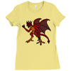 pug Ladies Fitted T-Shirt