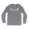 Look Me in The Eyes Long Sleeve Shirts
