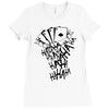 joker tattoo haha Ladies Fitted T-Shirt