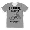 Schrute Farms All Over Women's T-shirt