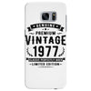 Genuine Premium Vintage 1977 Classic Perfectly Aged Limited Edition Samsung Galaxy S7 Edge