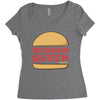Burger Queen Veggie Women's Triblend Scoop T-shirt