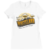 greetings from the wasteland Ladies Fitted T-Shirt