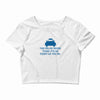 police humor Crop Top