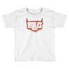 behind beard is a handsome man Toddler T-shirt