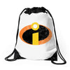 The incredibles Vintage Drawstring Bags