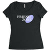 friend zone Women's Triblend Scoop T-shirt