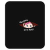 April Peeking Out Baby Girl in Spanish Mousepad