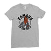 famous in the 90's Ladies Fitted T-Shirt