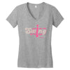 walter high school softball Women's V-Neck T-Shirt