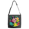 Flower Pocket Adjustable Strap Totes