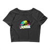 neon lacrosse Crop Top