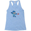 mega mario Racerback Tank