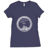 back to back world war champs raising flag Ladies Fitted T-Shirt
