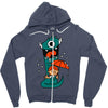 monster pet Zipper Hoodie