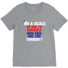 on a scale of one to america how free are you tonight V-Neck Tee