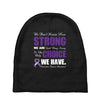 we don't know how strong we are until being strong is the only choice Baby Beanies