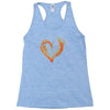 heard colors Racerback Tank