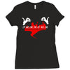 parkour jump freestyle Ladies Fitted T-Shirt