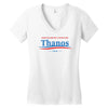 don't blame me i voted for thanos Women's V-Neck T-Shirt