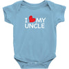 I Love My Uncle Baby Bodysuit