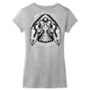 why do we fall, so we can learn to pickup ourselves up black Women's V-Neck T-Shirt