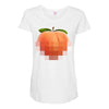 peach t Maternity Scoop Neck T-shirt