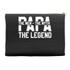 PAPA The Man The Myth The Legend T-Shirt Accessory Pouches