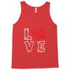 love paw rhinestud Tank Top
