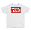 texas made lone star license plate Youth Tee