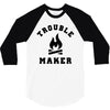 Trouble Maker 3/4 Sleeve Shirt