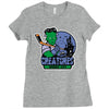 spooky city creatures   hockey team Ladies Fitted T-Shirt